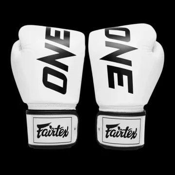 Fairtex Rękawice Bokserskie One X BIAŁY 12OZ