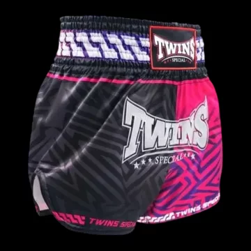 Spodenki Muay Thai Tbs Maze CZARNY L