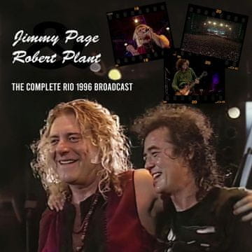 NOVA Jimi Page, Robert Plant - Complete Rio De Janeiro 1996 Broadcast (3LP Green) vinilna plošča