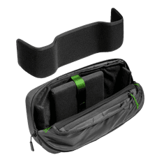 Torba na ramię do konsoli TOHONO do ROG XBOX Ally/Legion GO/Steam Deck/NS/NS2 Techno Black