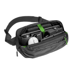 Torba na ramię do konsoli TOHONO do ROG XBOX Ally/Legion GO/Steam Deck/NS/NS2 Techno Black