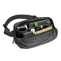 Torba na ramię do konsoli TOHONO do ROG XBOX Ally/Legion GO/Steam Deck/NS/NS2 Techno Black