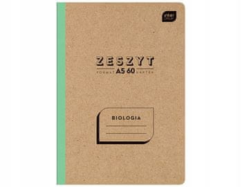 Interdruk Zeszyt A5 KRATKA 60 Kartek w Kratkę BIOLOGIA do Biologii