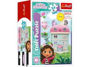 Trefl Mini PUZZLE 54 Elementy KOCI DOMEK GABI Gabby's Dollhouse 19776