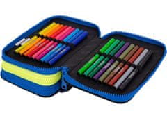 CoolPack Potrójny Piórnik z Wyposażeniem JUMPER 3 Atlantis TRZYKOMOROWY