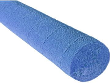 Cartotecnica Rossi Krepina BIBUŁA MARSZCZONA WŁOSKA Niebieski 180g Krepa nr. 615 BLUE ciemny