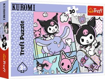 Trefl Puzzle KUROMI 30 Elementów Zabawy z Kuromi układanka dla dzieci 3+