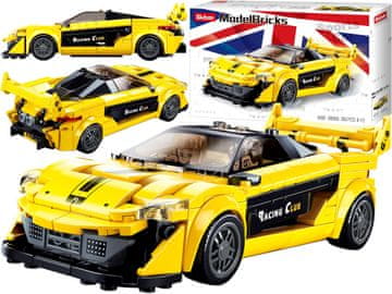 Sluban Klocki Samochód Wyścigowy AUTO WYŚCIGÓWKA Figurki B0956 283 el