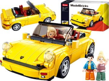 Sluban Klocki Samochód Wyścigowy AUTO WYŚCIGÓWKA Figurki B1097 290 el