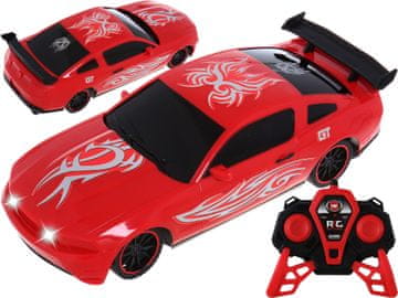 Madej Zdalnie Sterowany SAMOCHÓD SPORTOWY GT auto na Pilot Radio R/C 1:10