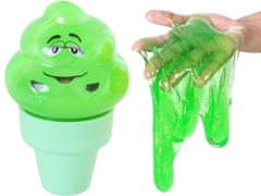 BIG SLIME LODY W ROŻKU Masa Plastyczna Rozciągliwa Brokatowy Glut