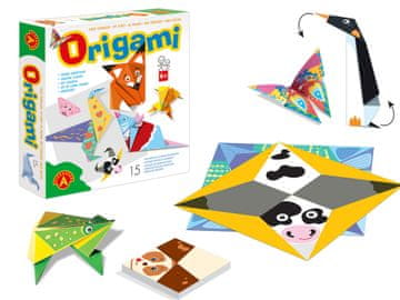 Alexander MOJE PIERWSZE ORIGAMI 15 figurek do składania ZESTAW Kreatywny