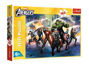 Trefl Puzzle 160 Elementów AVENGERS SUPERMOCE Hulk Ironman Arrow 15428