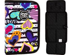 CoolPack Dwuklapkowy PIÓRNIK Szkolny CLIPPER Diary Rozkładany Love Serca