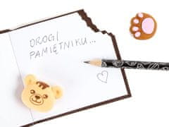 Kidea PACHNĄCY PAMIĘTNIK Wafelek Zestaw z PAMIĘTNIKIEM Ołówek GUMKI Notes