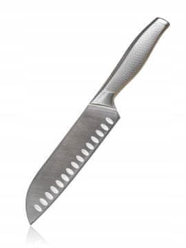 Banquet Nóż Santoku METALLIC 30,5cm METALLIC stal nierdzewna