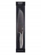 Banquet Nóż Santoku METALLIC 30,5cm METALLIC stal nierdzewna