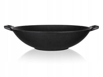 Banquet Patelnia WOK exellent 36 cm żeliwna indukcja grill ognisko