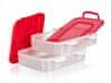 Banquet Party box CULINARIA z uchwytami 2x7l pojemnik na żywność CULINARIA czerwony