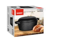 Banquet Garnek tradycyjny Excellent 6,6 l żeliwny na ognisko indukcja