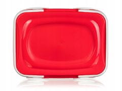 Banquet Party box CULINARIA z uchwytami 2x7l pojemnik na żywność CULINARIA czerwony