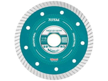 Total Diamantna rezalna plošča, 115x22,2 mm, ultra tanka, mokro rezanje, industrijska TAC2131151HT