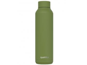 QUOKKA Nerjaveča steklenica Quokka Solid Olive Green – termo steklenica 630 ml, 12095