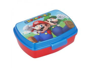 Stor Otroška plastična škatla za malico Super Mario, 21474