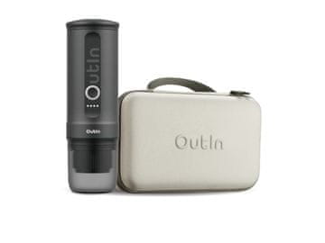 Outin Prenosni aparat za espresso Outin Nano – Space Grey + potovalna torba