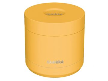QUOKKA Nerjaveča termovrečka za hrano Quokka Whim Saffron Yellow – 600 ml, 40366