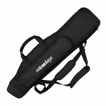 Northix Torba za ribiško palico, 5 predelkov, 100 cm, črna
