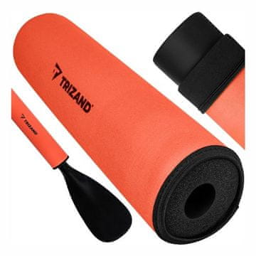 Northix SUP veslo za veslo, 30 cm oranžna NBR pena