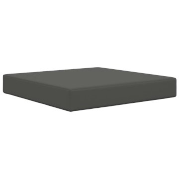 Vidaxl Zunanja blazina za kavč Antracit 60 x 60 x 8 cm Poliester