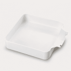 HOME & MARKER® Odtočni pladenj za filter pralnega stroja, za zbiranje vode pri čiščenju odtočne črpalke, 17,8 × 17,8 × 5 cm | DRIPTRAP