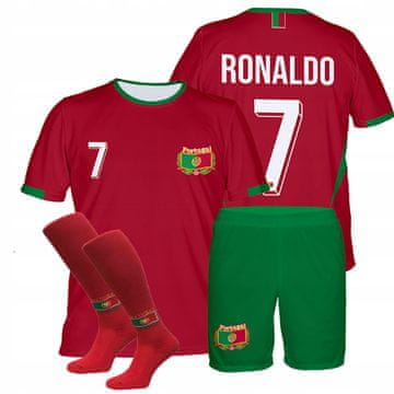BIG RONALDO Portugalska nogometna oprema Komplet dresa MAJICA KRATKE HLAČE NOGAVICE RONALDO Portugalska nogometna oprema Komplet dresa MAJICA KRATKE HLAČE NOGAVICE