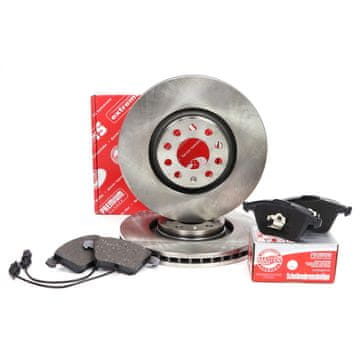 shumee Sprednji zavorni diski + ploščice Audi A4 B6, A4 B7; Seat exeo (3R2), exeo ST
