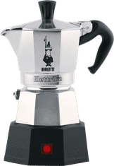 BIALETTI Moka aparat za espresso z dvema skodelicama 90 ml (0007290/NP)