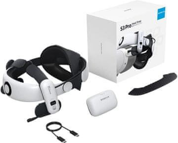 BoboVR S3 Pro Super Strap + zunanja baterija B100 za Meta Quest 3 (6937267000372)