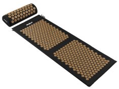 BE Rebel Active XXL akupresurna podloga za zdravje z vzglavnikom 130 x 50 cm zlate bodice (5901890114288)