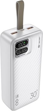 Tracer Prenosna baterija Blaze 30000 mAh 65W bela (TRABAT47506)