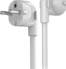 Xiaomi razdelilnik 2C1A s 3 vtičnicami, 1 x USB-A, 2 x USB-C, 1,4 m, bel (BHR07UKEU)
