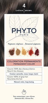Phyto Barva za lase Color 4 rjava kostanjeva (3338221002549)