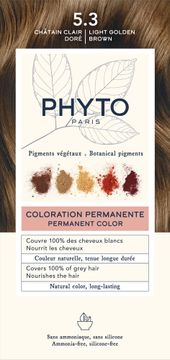 Phyto Color 5.3 Svetlo zlato rjava barva za lase (3338221002600)