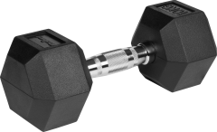 BE Rebel Active gumirane uteži iz litega železa HEX 2x10 kg RBA-2325-10 (5901890111881)