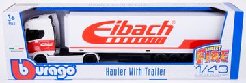 BBurago Prikolica StreetFire Haulers Eibach 1:43 (4893993016518)