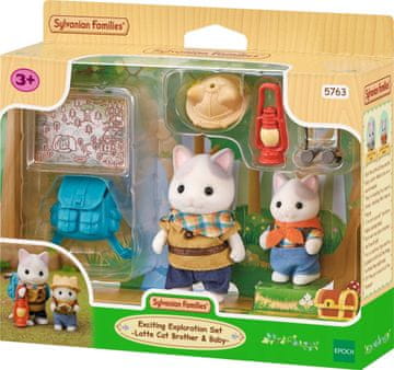 Komplet figur Epoch Sylvanian The Great Expedition: 8 cm za odrasle, 4 cm za otroke (5054131057636)