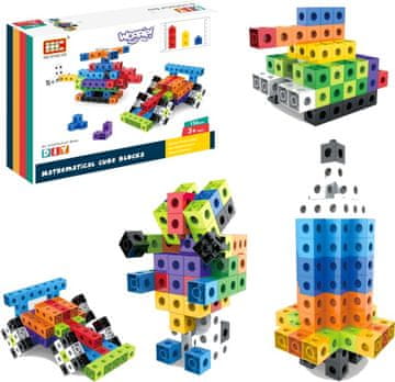 WOOPIE DIY matematične kocke gradbenih blokov 150 kosov (5904326944381)