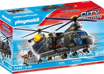 Playmobil City Action Reševalno letalo specialnih enot 71149 (4008789711496)