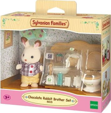 Sylvanian Families komplet zajčka in stranišča brata, 11 kosov (5054131050156)