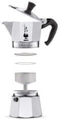 BIALETTI Moka Express kavni aparat za 3 skodelice 130 ml srebrne barve (0001162)